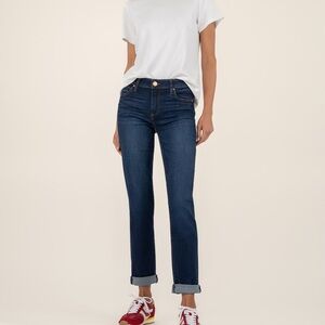 Kut from the Kloth Dark Indigo Boyfriend Jeans